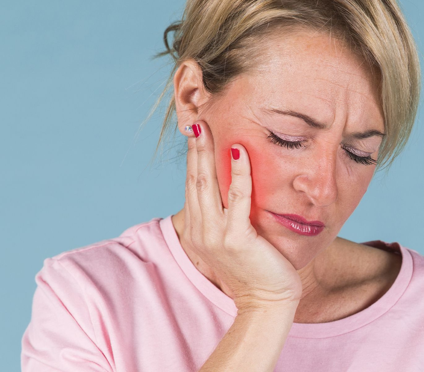 Boca ardiente y dolor de cabeza