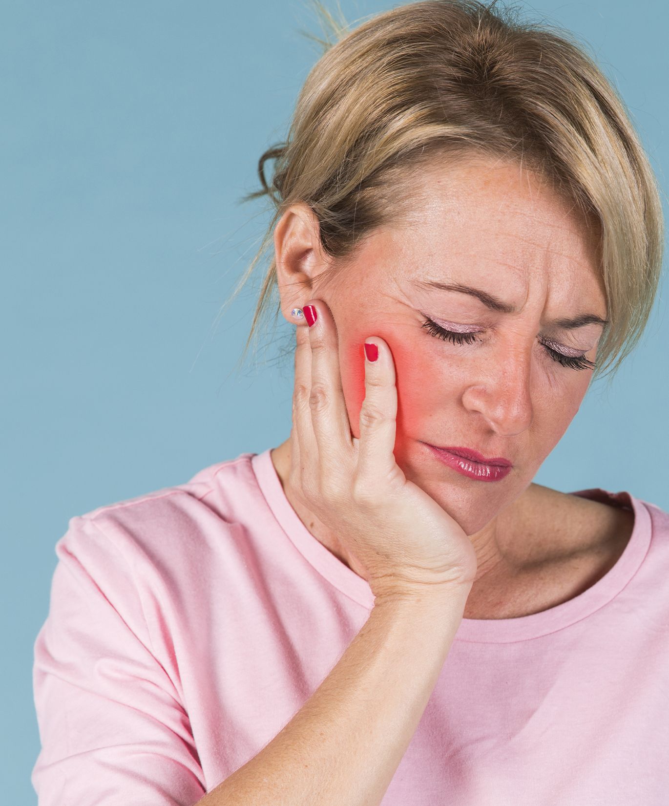 Boca ardiente y dolor de cabeza